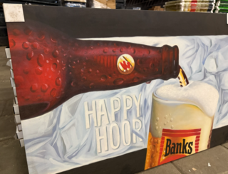 Ca. 15x Canvas schilderij Banks 90×60